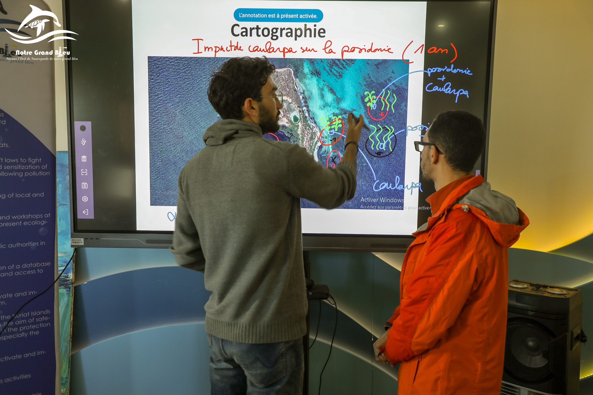 Formation sur la biodiversité marine 